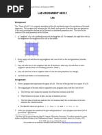 Lab Assignment AB23.1 - Life