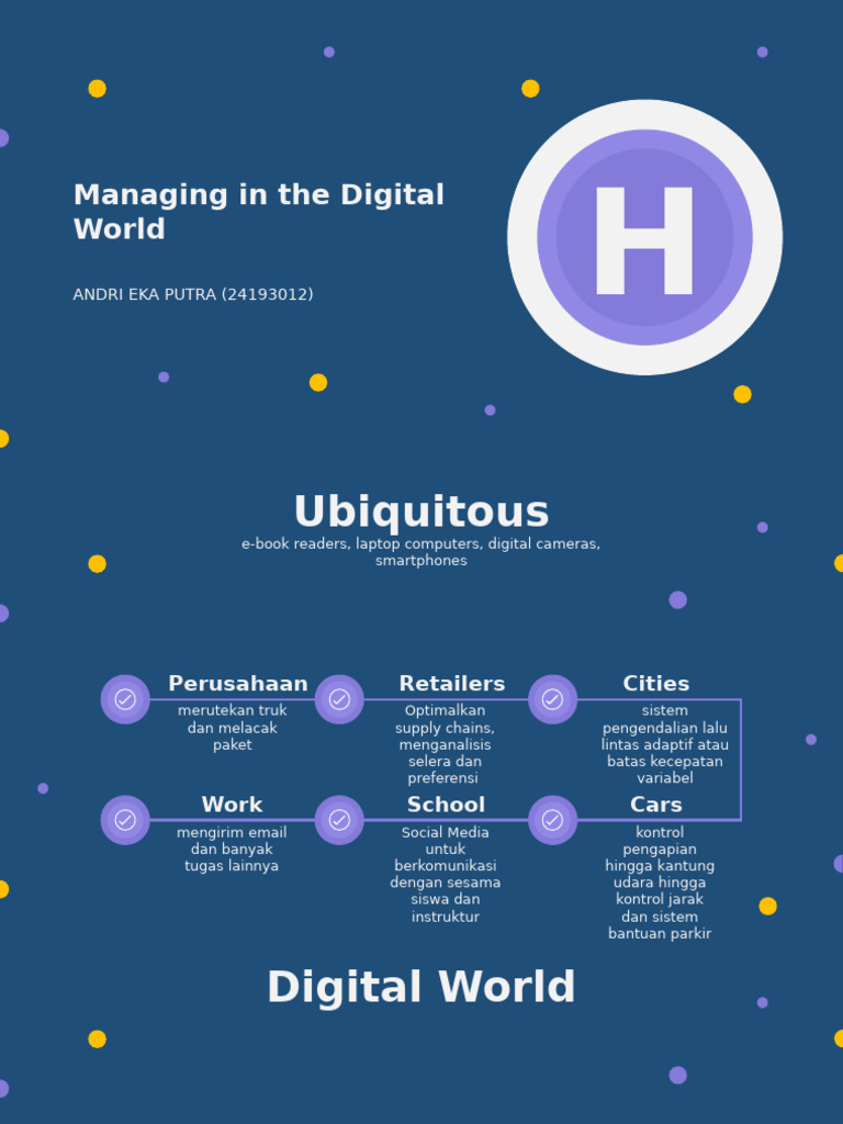 Managing in The Digital World | PDF