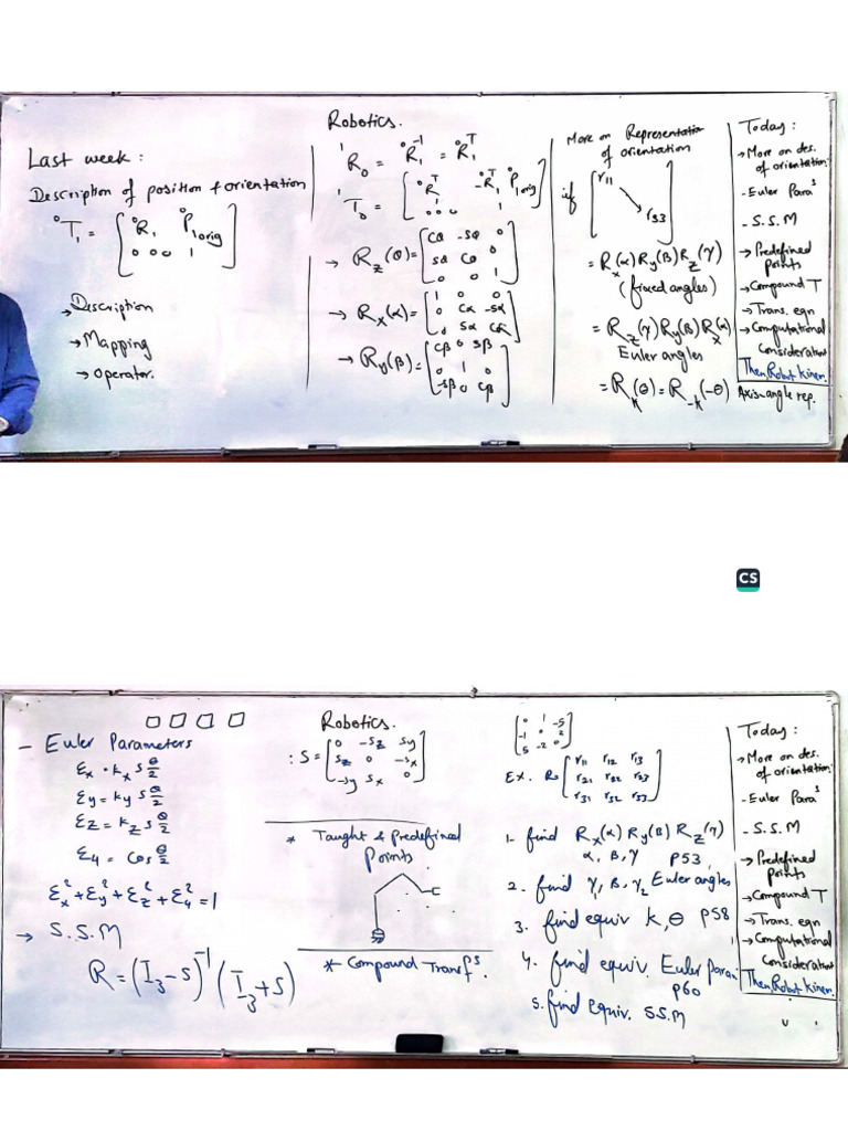 Robotics (Week.3) | PDF