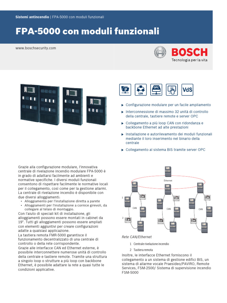 FPA 5000 Data Sheet itIT 1218412427 | PDF