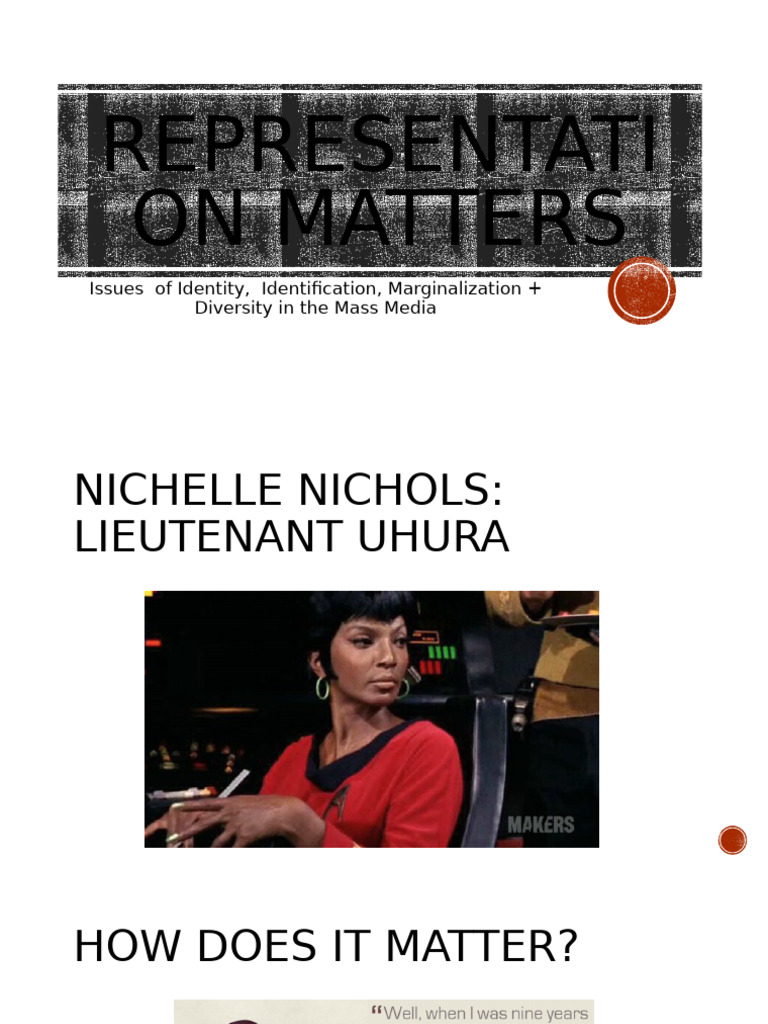 Representation Matters | PDF