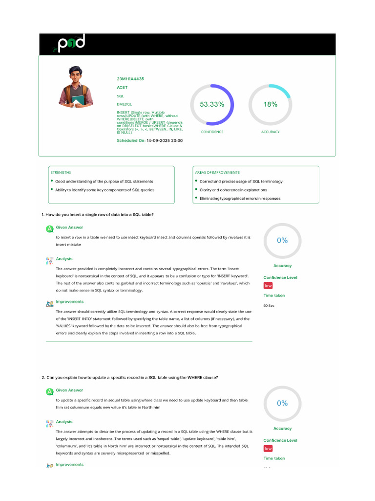 Interview Report | PDF