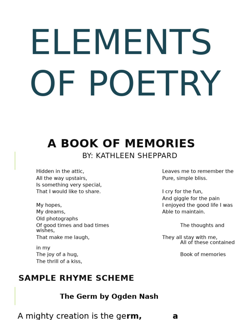 Poem | PDF