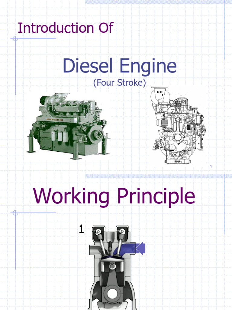 Diesel Engine Overview and Components | PDF | Internal Combustion ...