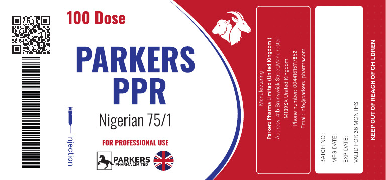PPR Vaccine - Nigerian 751 - Vial Label | PDF