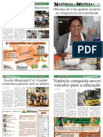 11ª EDIÇÃO - JORNAL NATÉRCIA EM NOTÍCIA - ABRIL DE 2012