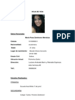 Maria Rosa CV