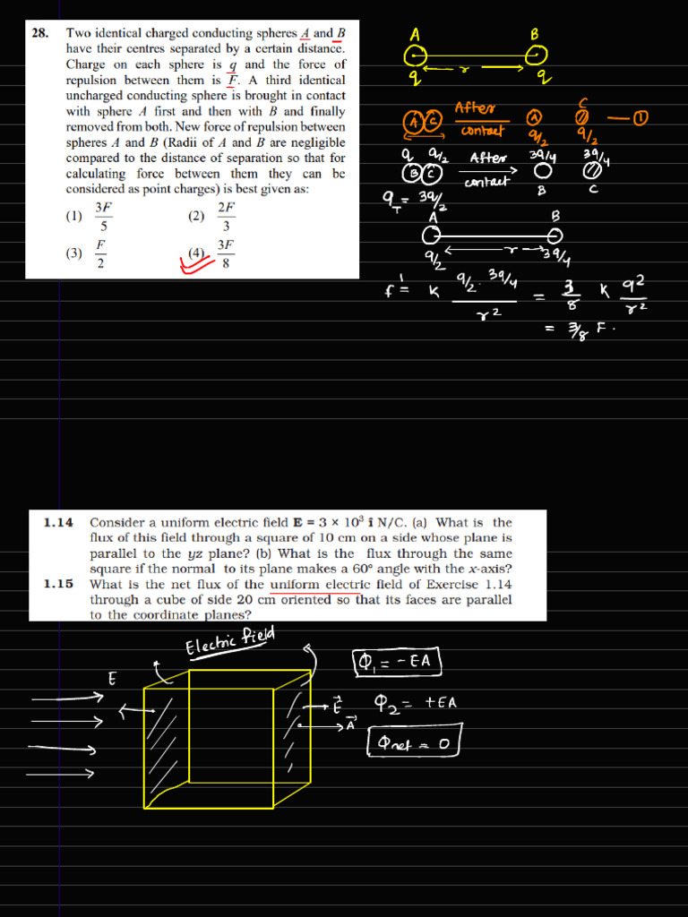 ELECTRIC POTENTIAL - Annotated | PDF