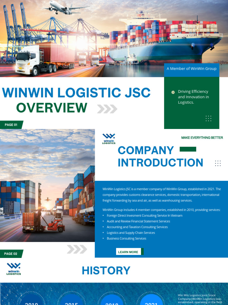 WinWin Logistics: Efficient Solutions | PDF | Cargo | Logistics