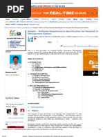Sample - Software Requirements Specification For Hospital Info Management System