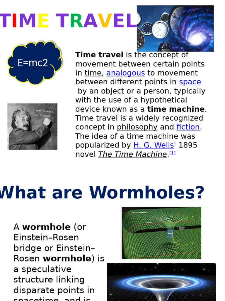 Understanding Time Travel Concepts | PDF
