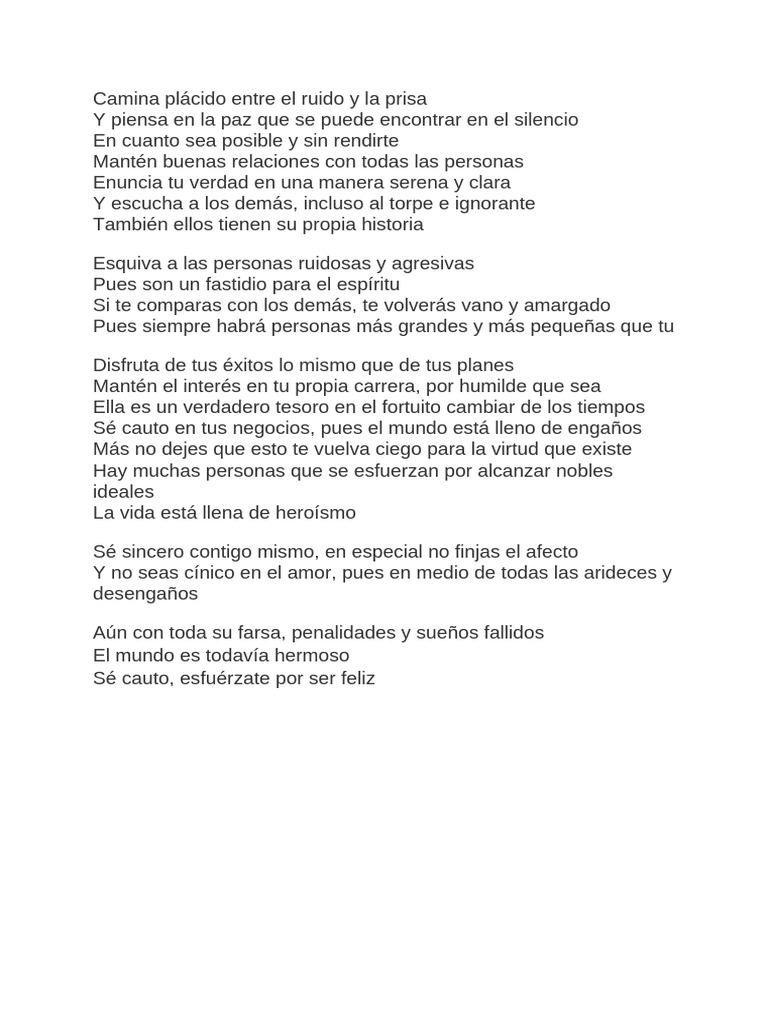 Encuentra la paz en el caos diario | PDF