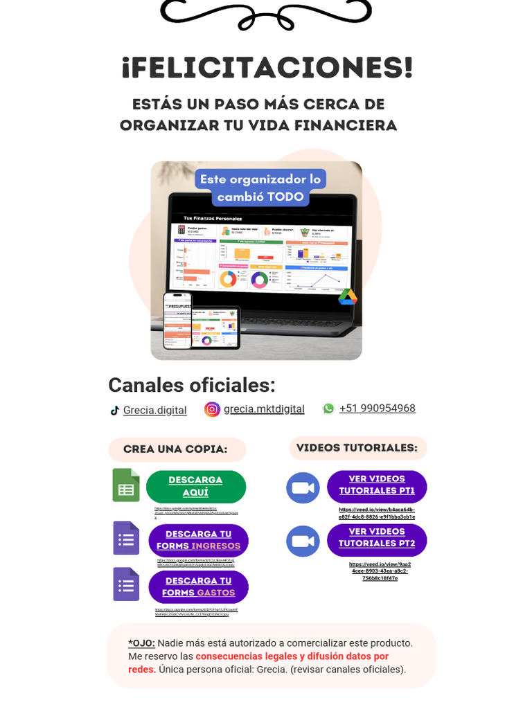Estás Un Paso Más Cerca de Organizar Tu Vida Financiera ...