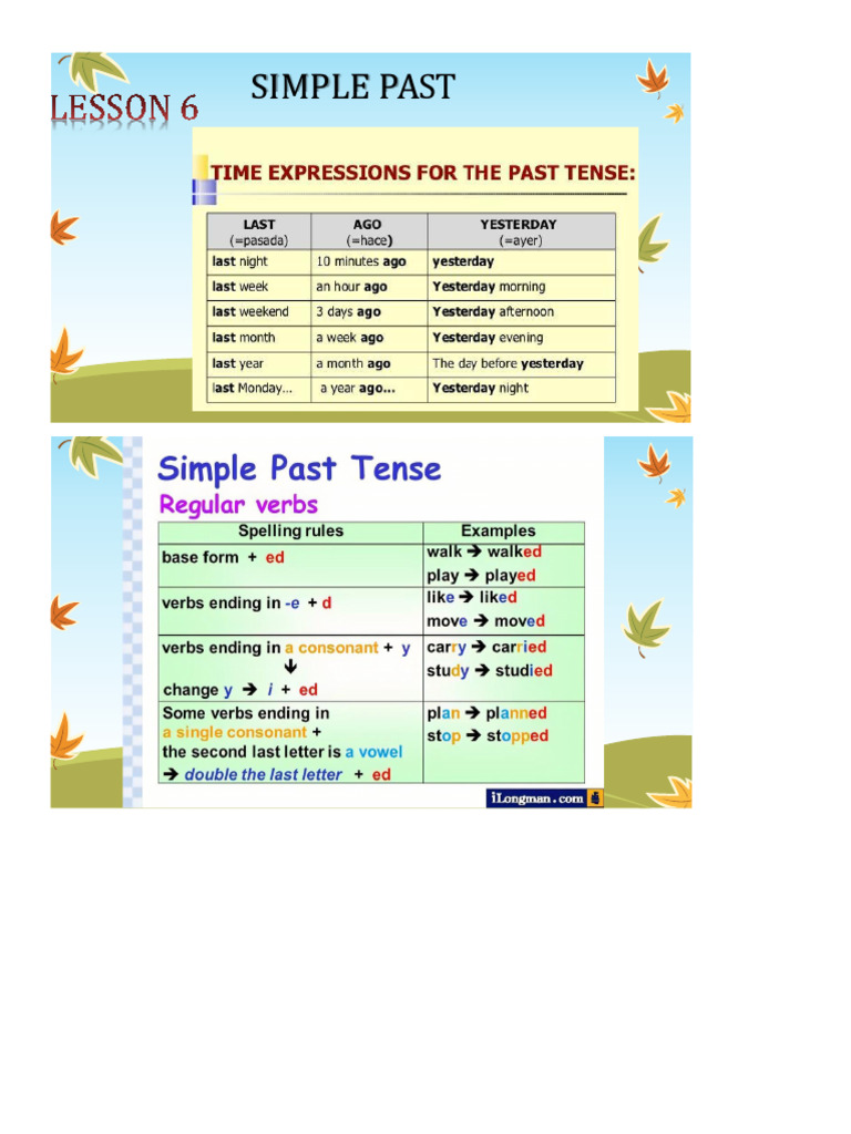 Simple Past | PDF