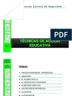 Técnicas de Acción Educativa