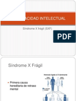 Discapacidad Intelectual: Síndrome X Frágil (SXF)