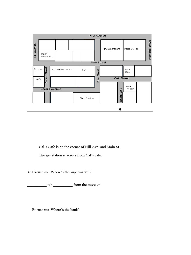 Asking Directions | PDF
