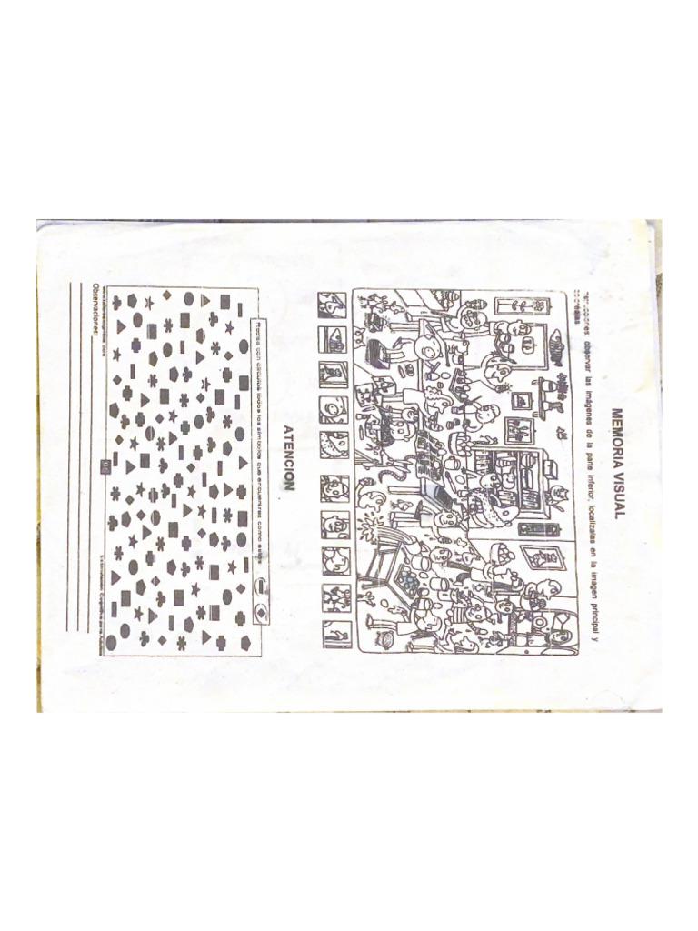 Memoria Visual | PDF