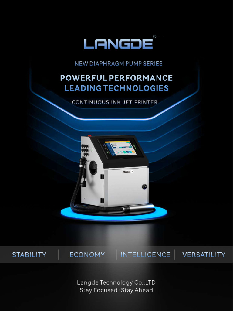 Advanced Inkjet Printing Solutions | PDF | Printer (Computing) | Barcode