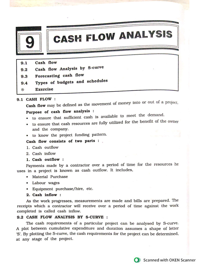 Cash Flow Analysis | PDF