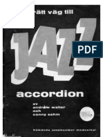 Rätt Väg Till JAZZ Accordion Andrew Walter Och Conny Sahm 1957 - Fisarmonica - Accordeon - Accordion