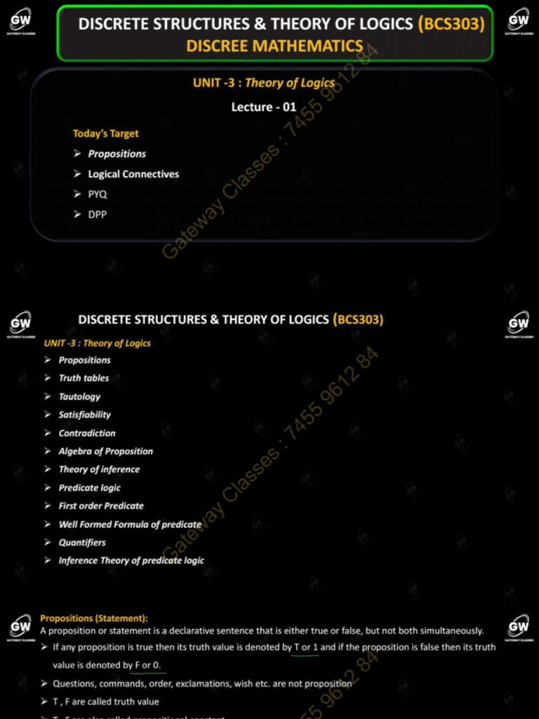 DSTL U-3 Combined Notes | PDF