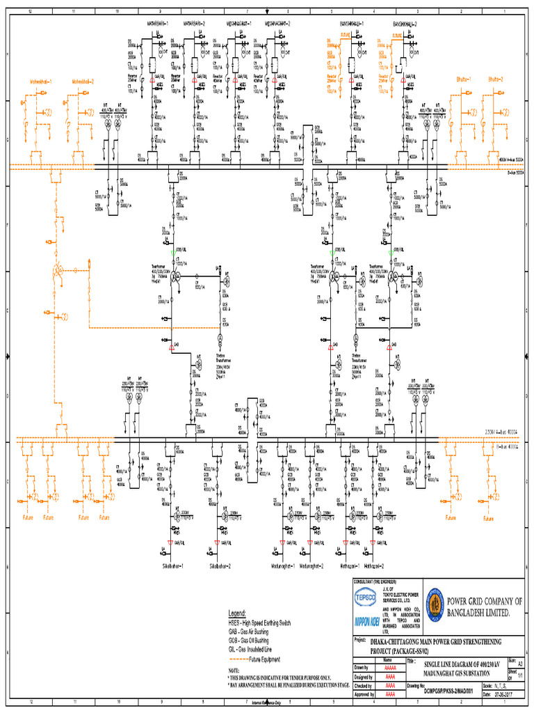 SIngle Line Diagram | PDF