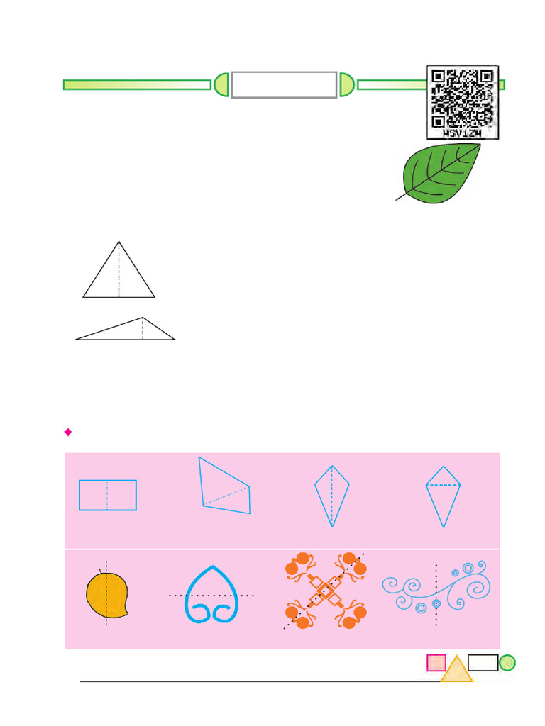 Understanding Symmetry in Shapes | PDF | Symmetry | Triangle