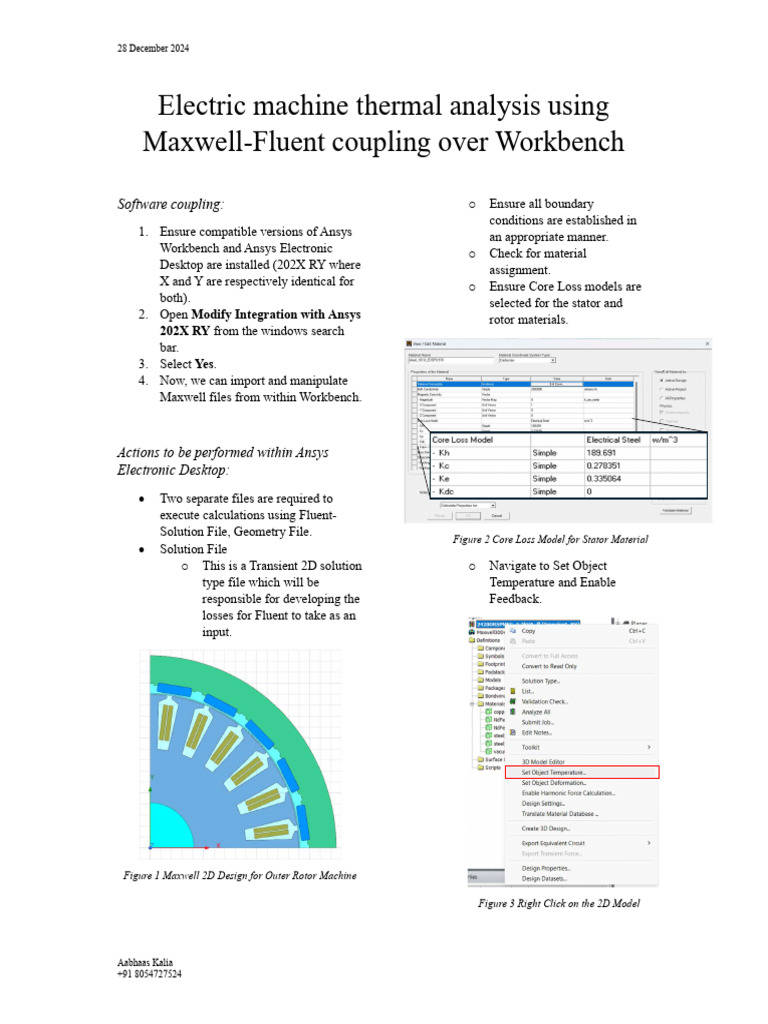 Electric Machine Thermal Analysis Guide | PDF | Temperature