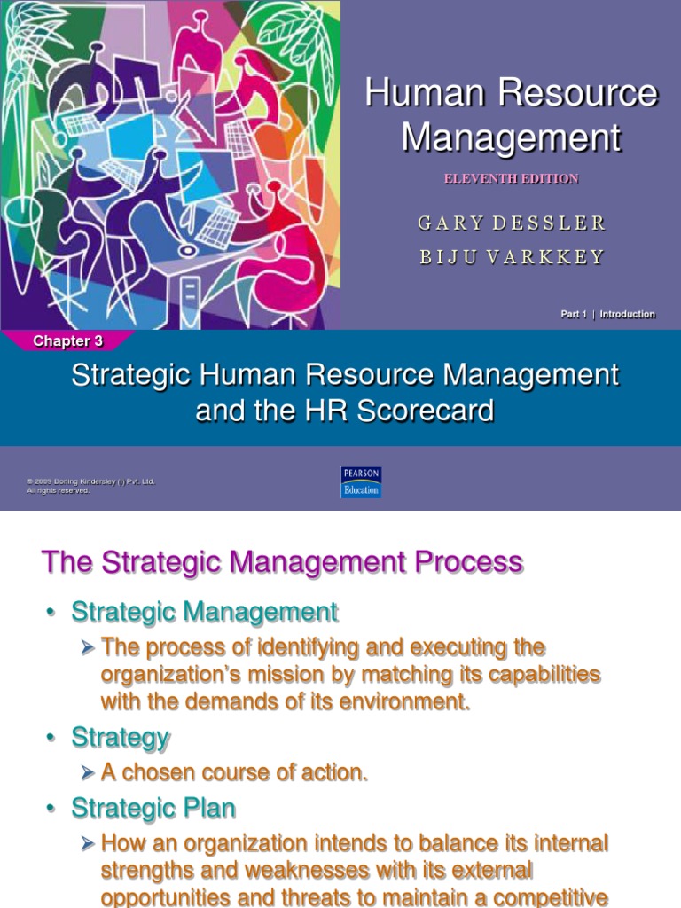 Strategic Human Resource Management and The HR Scorecard | PDF ...