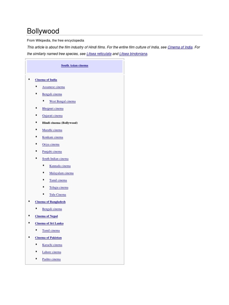 Cinema Wiki | PDF | Bollywood | Cinema Of India