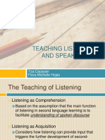 Teaching Listening and Speaking 2