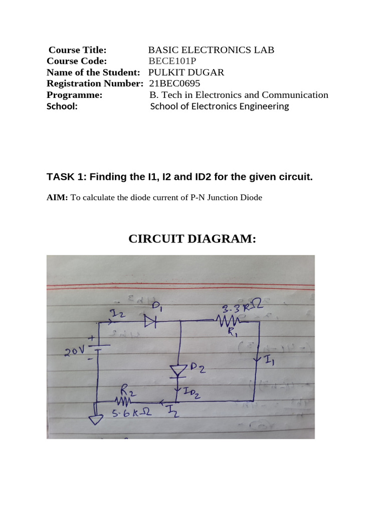 ECE Task 1 | PDF
