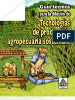 Guia Tecnica Para La Difusion de Tecnologias de Produccion Agropecuaria Sostenible ABONOS, BIOFERTILIZANTES Y as