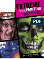 Extreme Face Painting For Halloween