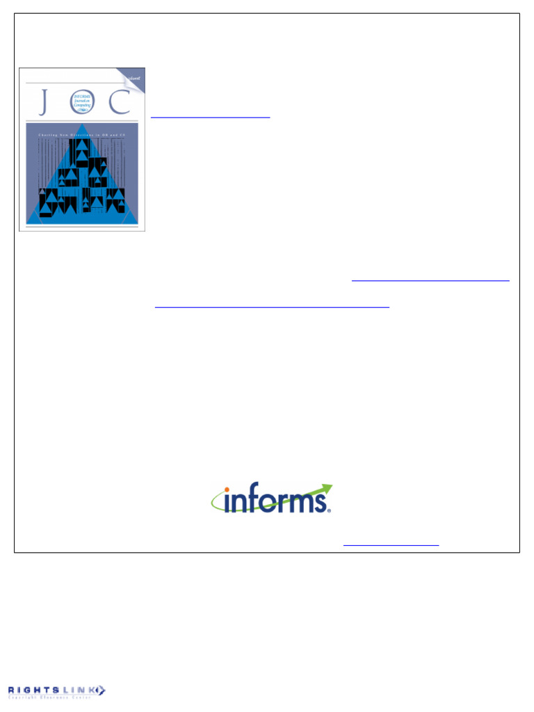 Algorithms for Parallel Machine Scheduling | PDF | Algorithms ...