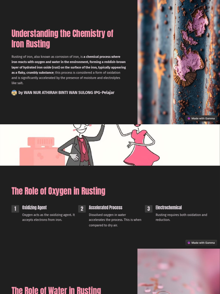 Chemistry of Iron Rusting Explained | PDF