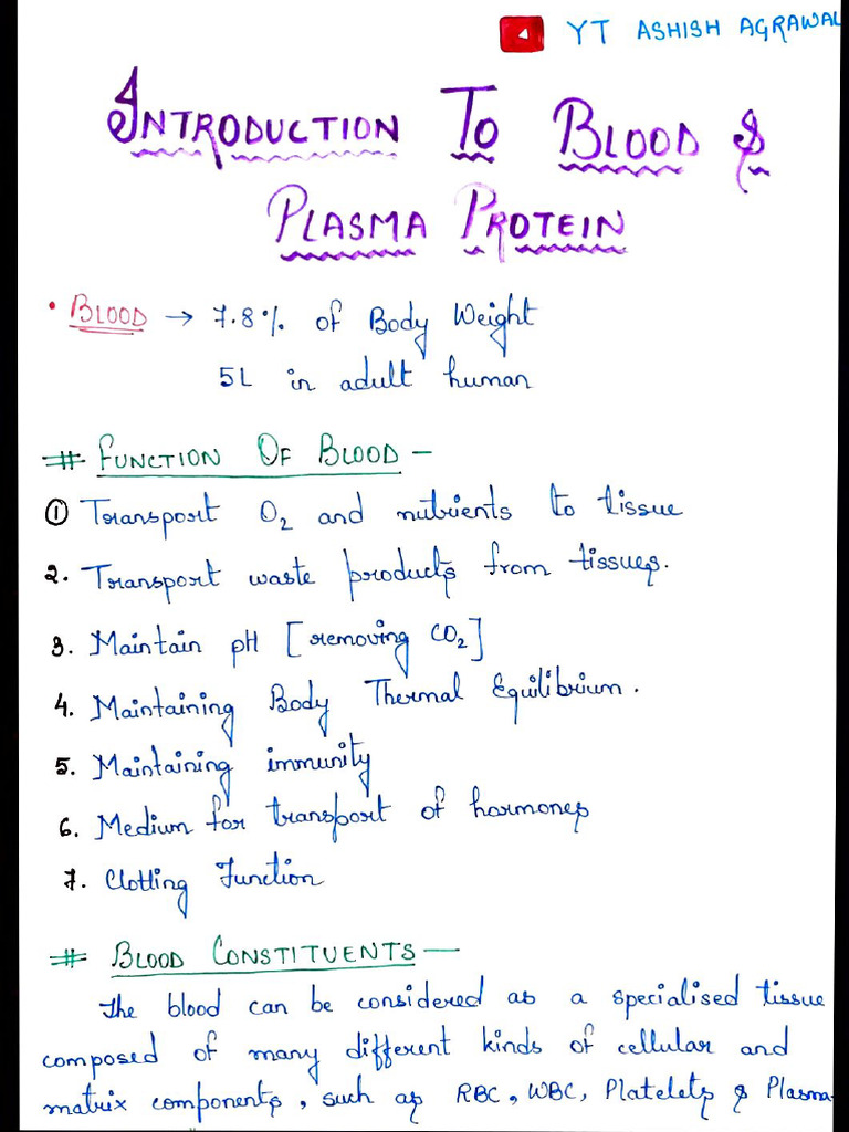 Open Ashish Agrawal Physio Notes Complete | PDF