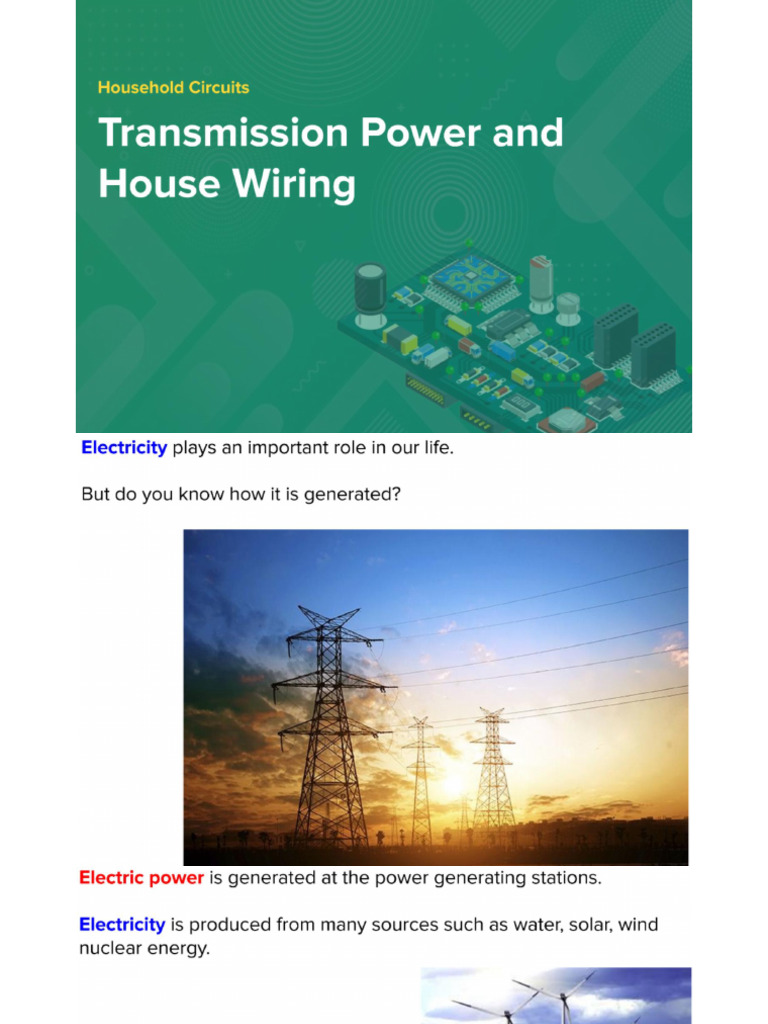 Household Circuit Pdf