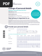 Update Personal Details Form | PDF | Identity Document | Government