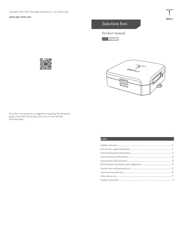 Junction Box Product Manual V2.0 | PDF | Hdmi | Electronics
