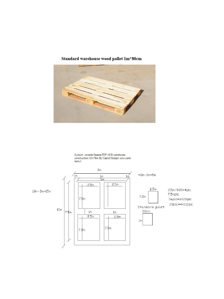 Standard Warehouse Wood Pallet Specs | PDF