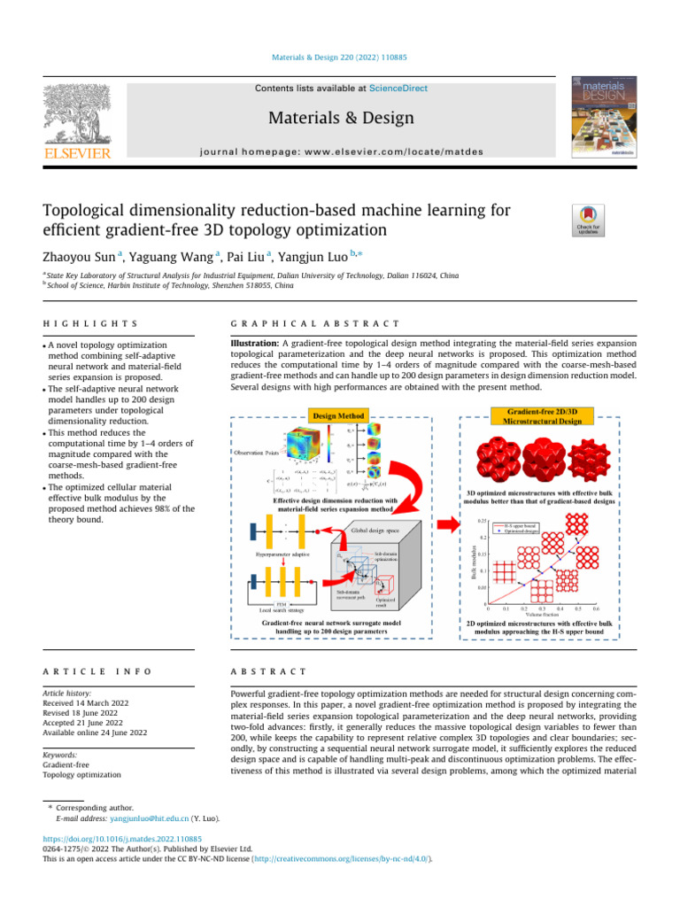 Gradient-Free 3D Topology Optimization | PDF | Mathematical ...