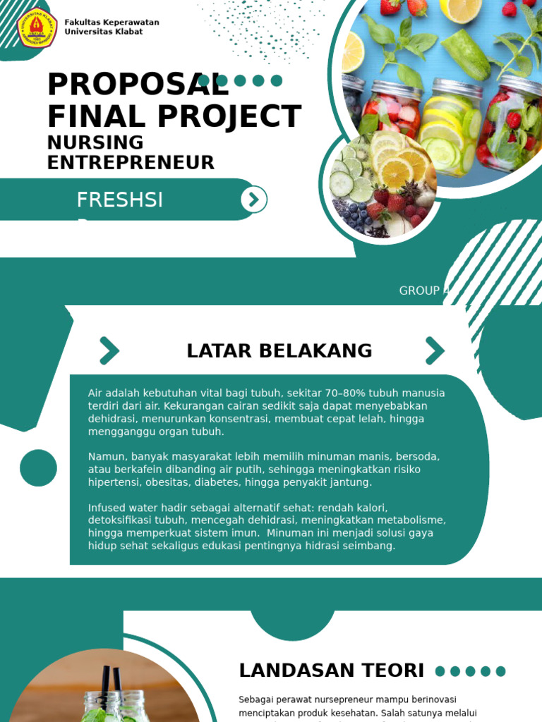 Infused Water Sehat: FRESHSIP untuk Hidrasi | PDF