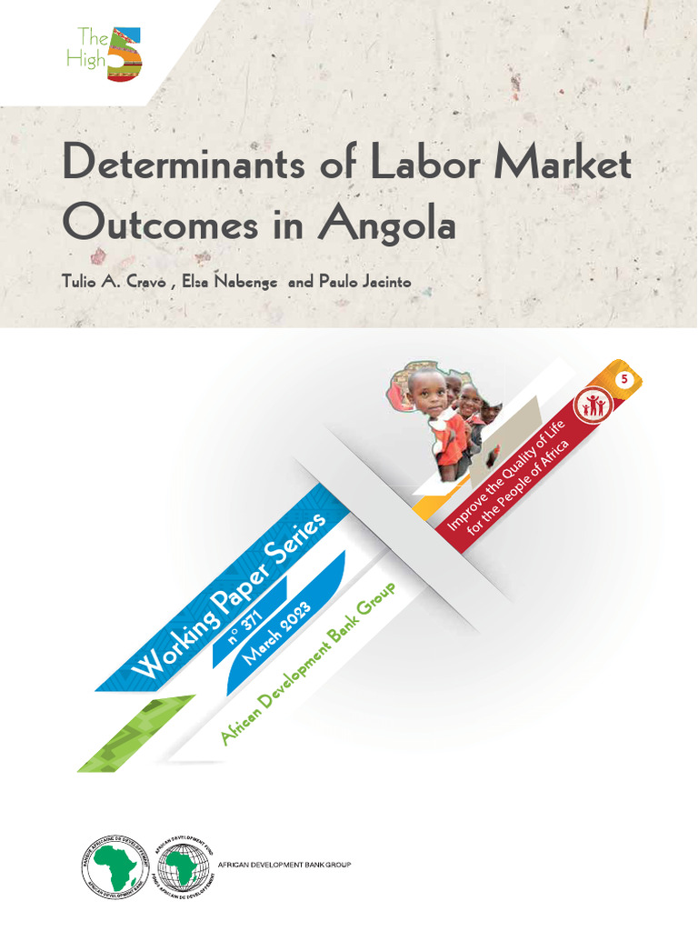 Wps No 371 Determinants of Labor Market Outcomes in Angola | PDF ...