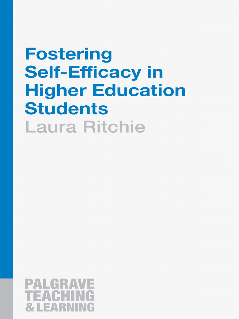 Enhancing Self-Efficacy in Students | PDF | Self Efficacy | Learning