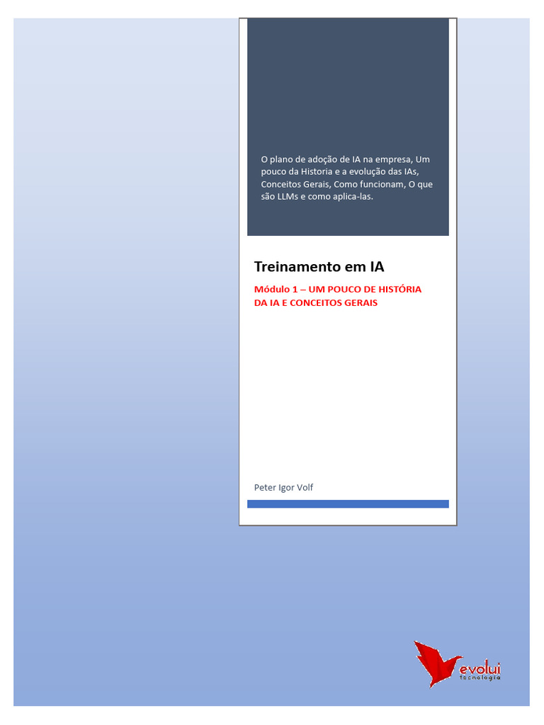 Adoção de IA: História e Estratégia Empresarial | PDF | Inteligência ...
