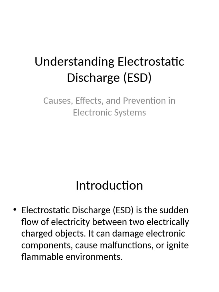 ESD Case Study Presentation | PDF