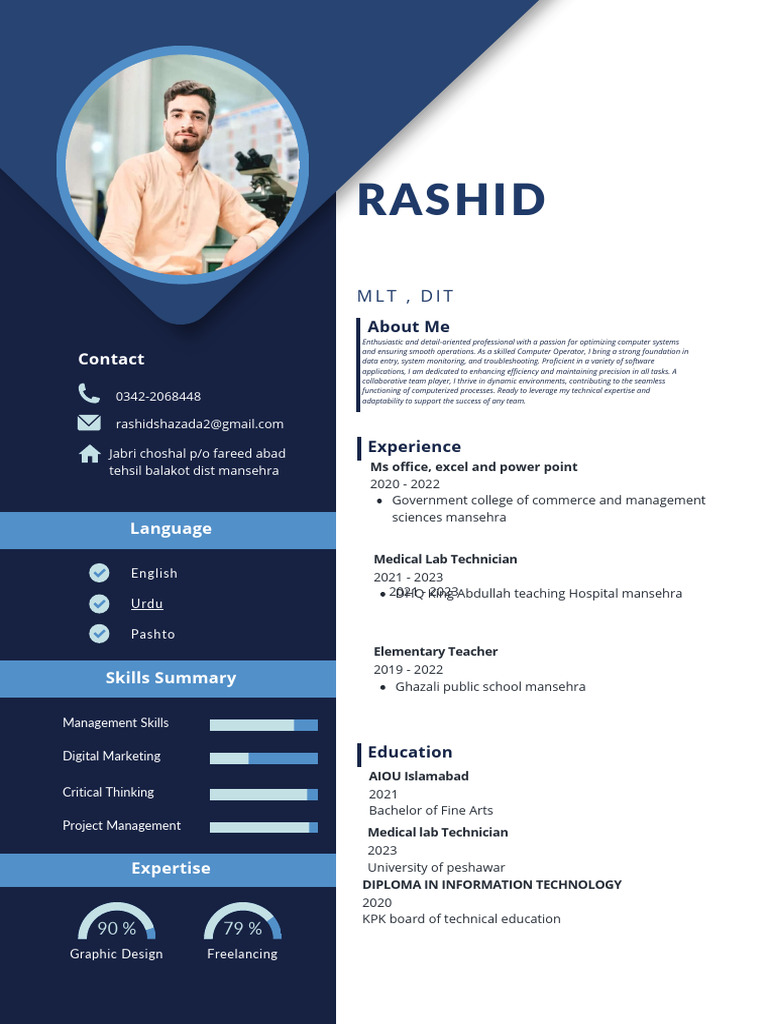 Rashid: Contact | PDF | Computing