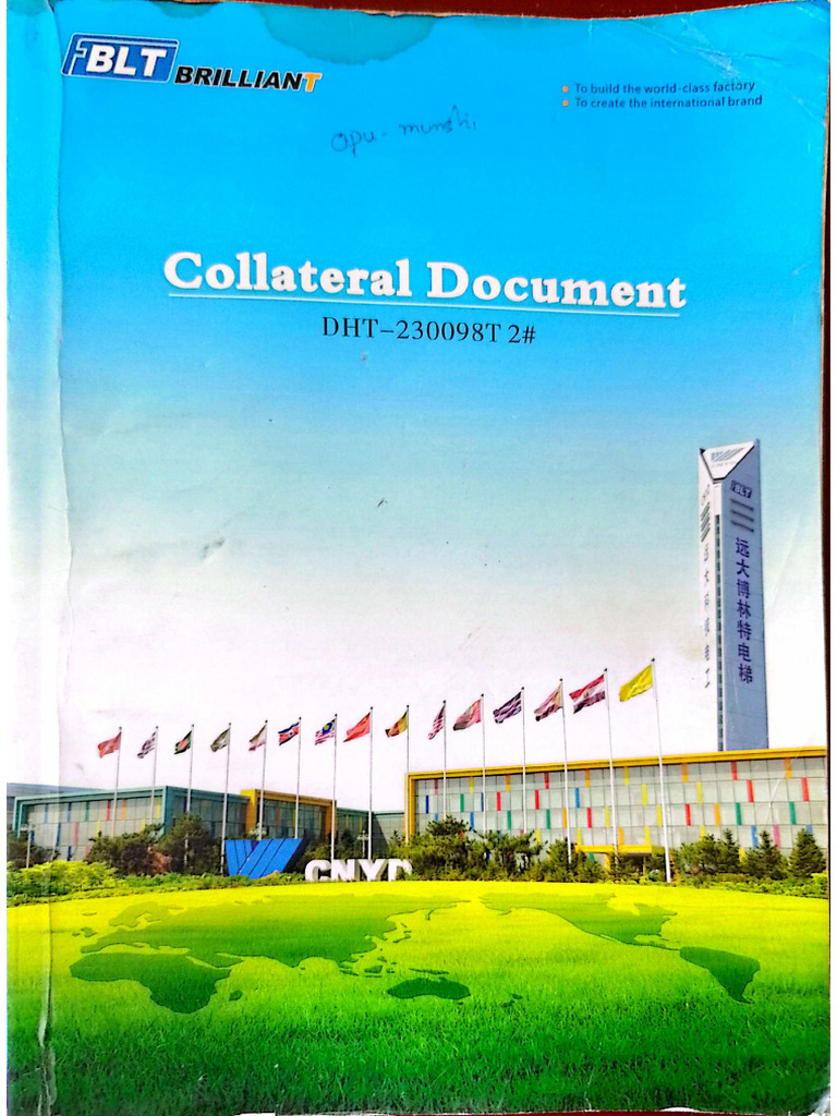 Opu Munshi Collateral Document DHT - 230098T 2# | PDF